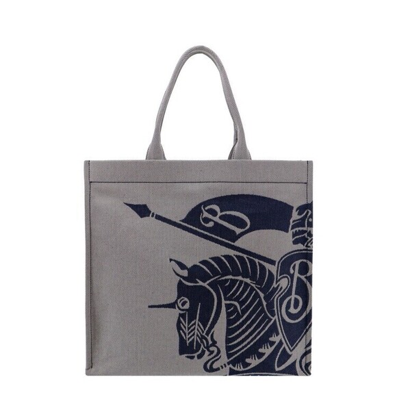 Burberry Structured Grey Tote Bag - NWT